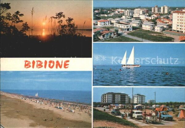 Bibione Spiaggia Tramonto sulla Valle Camping L