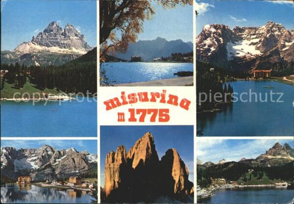 Auronzo di Cadore Lago di Misurina Dolomiti See Dolomiten