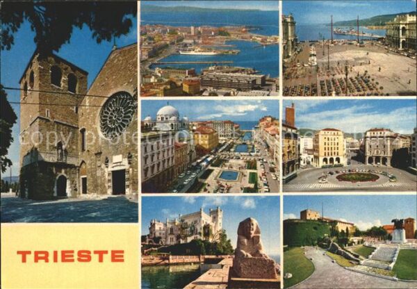 Trieste Cattedrale di San Giusto Porto Piazza C