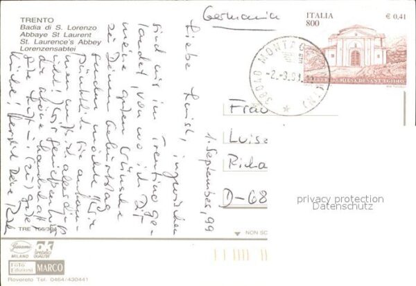 Trento Badia di San Lorenzo Abtei – Bild 2
