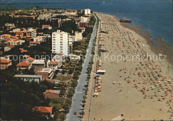 Lignano Sabbiadoro Spiaggia veduta aerea