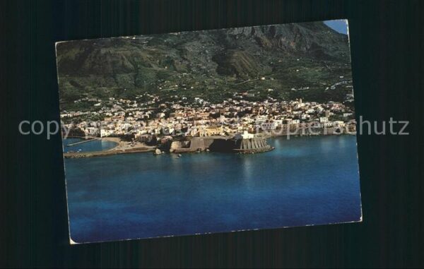 Forio d Ischia Panorama dall aereo Chiesa del Soccorso