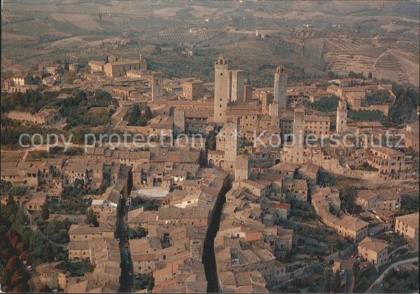San Gimignano Citta veduta area