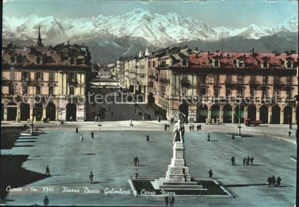 Cuneo Piazza Duccio Galimberti e Corso Nizza