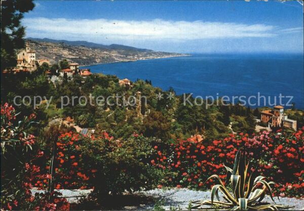 La Mortola Villa Hanbury Panorama Riviera dei Fior