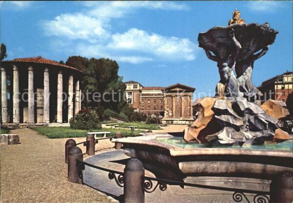 Roma Rom Templo di Vesta Fontana