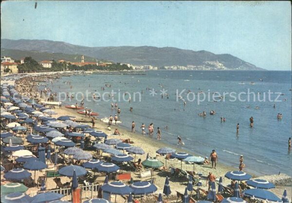 Diano Marina Spiaggia Riviera dei Fiori Strand