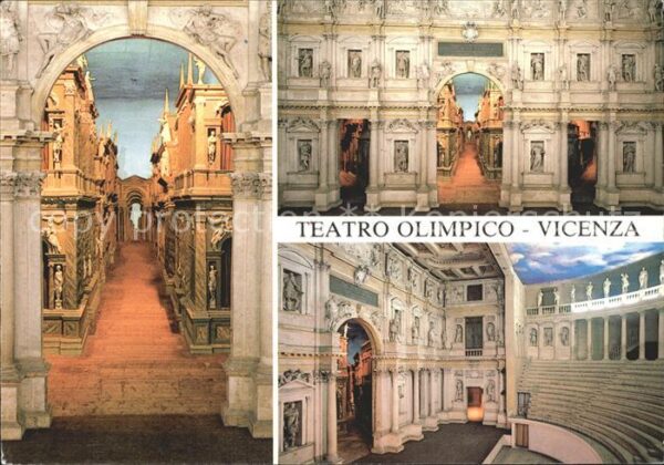 Vicenza Teatro Olimpico Interno