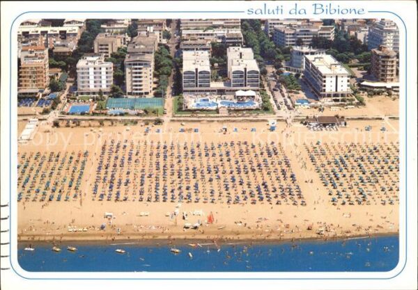 Bibione Spiaggia veduta aerea Strand Fliegerauf