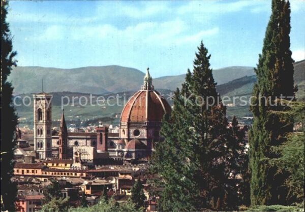 Firenze Florenz Panorama Kathedrale Santa Maria del Fio
