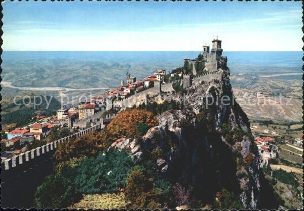 San Marino San Marino Panorama Monte Titano