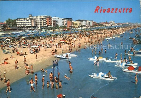Rivazzurra Spiaggia e Alberghi visit dal mare Stra