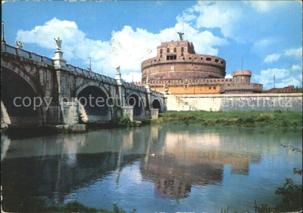 Roma Rom Ponte e Castel Sant Angelo