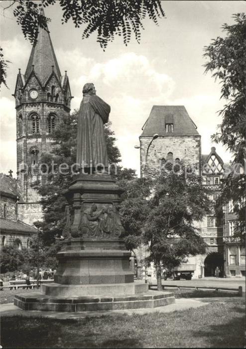 Eisenach Thueringen Lutherdenkmal Platz der Deutsch Sowjeti