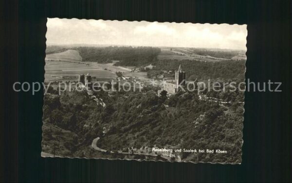 Rudelsburg und Burg Saaleck