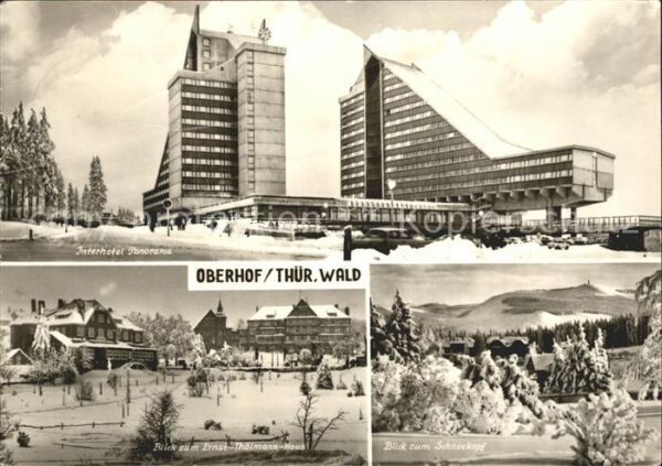 Oberhof Thueringen Interhotel Panorama Ernst Thälmann Haus