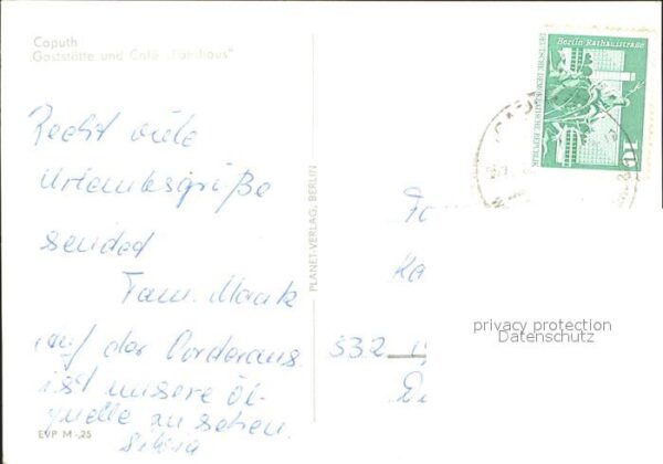Caputh Gaststätte Cafe Fährhaus am See Schwäne – Bild 2