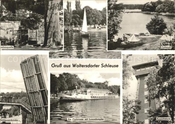 Woltersdorf Erkner Schleuse Schleusenbrücke Liebesquelle S