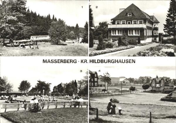 Masserberg Waldschwimmbad Augenheilstätte Dr Lenz