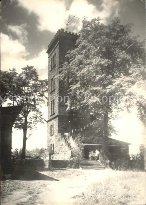 Neukirch Lausitz Bergbaude Valtenberg Aussichtsturm Mitt