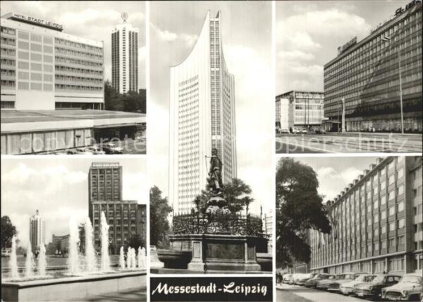 Leipzig Hotel Stadt Leipzig City Hochhaus Denkm