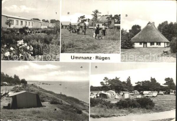 Ummanz Neubausiedlung Waase Kinderferienlager