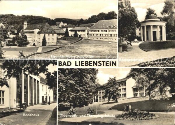 Bad Liebenstein Heinrich Mann Sanatorium Brunnentempel