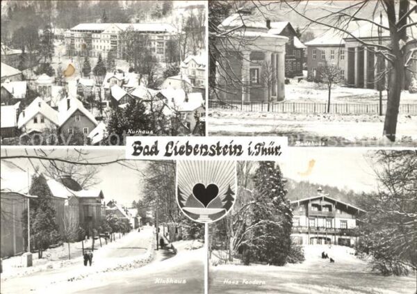 Bad Liebenstein Kurhaus Badehaus Haus Feodora Klubhaus