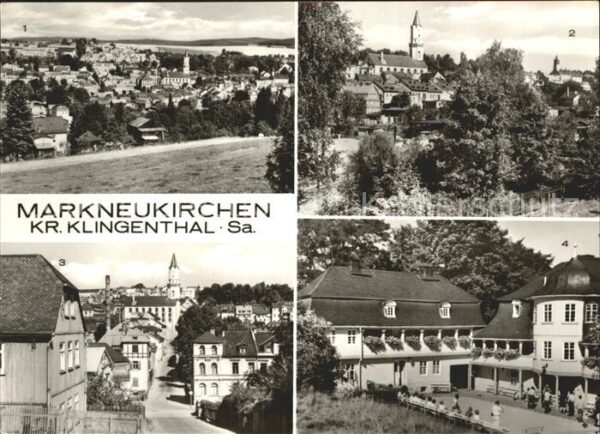 Markneukirchen Teilansichten Kirche Trobitzschen Musik