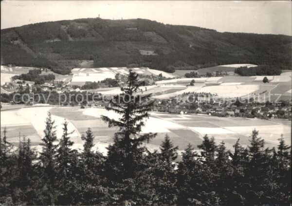 Cunewalde Panorama Blick vom Bieleboh Czorneboh O