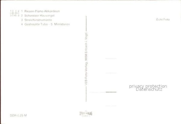 Markneukirchen Musikinstrumenten Museum Akkordeon Orge – Bild 2