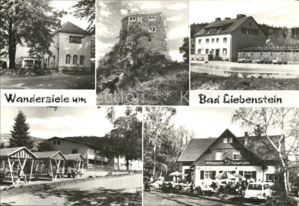 Bad Liebenstein Wanderziele HO Gaststätte Altenstein Bu