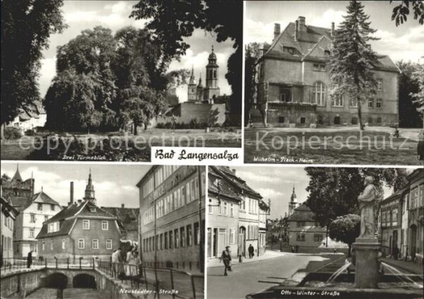 Bad Langensalza Drei Türmeblick Wilhelm Pieck Heim Neus