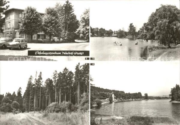 Neudorf Harzgerode Erholungszentrum FDGB Gaststätte Waldbl