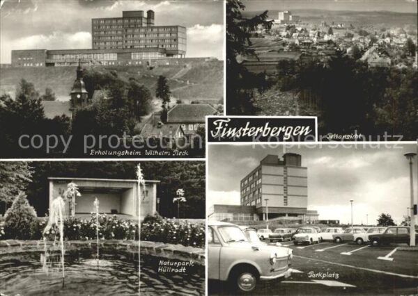 Finsterbergen Erholungsheim Wilhelm Pieck Teilansicht