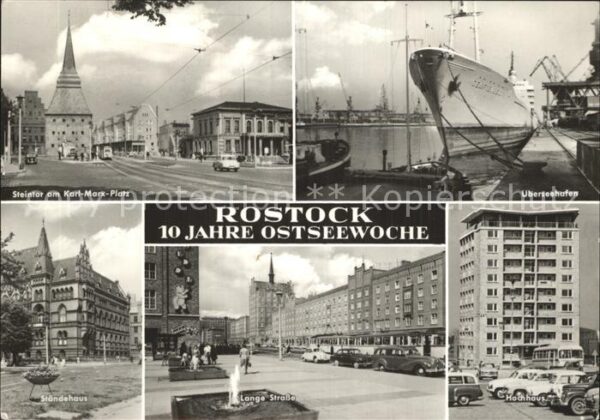 Rostock Steintor Karl Marx Platz Überseehafen S