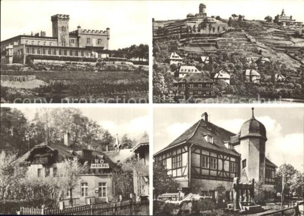 Radebeul Friedensburg Spitzhaus HO Meierei Hoflö