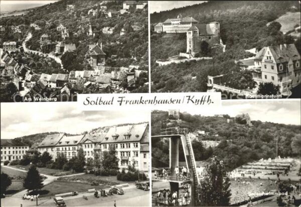 Frankenhausen Bad Weinberg Hausmannsturm Soleschwimmbad A