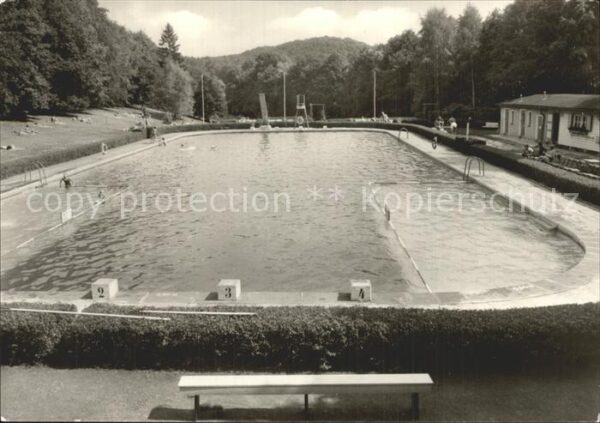Neustadt Harz Waldbad Erholungsort der Werktätigen