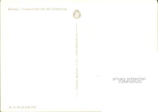 Dresden Frauenkirche vor der Zerstörung – Bild 2