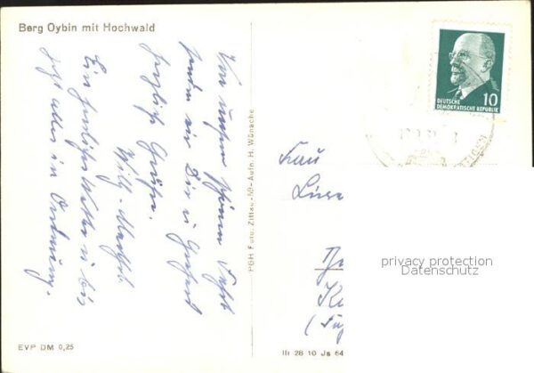 Oybin Berg Oybin mit Hochwald Zittauer Gebirg – Bild 2