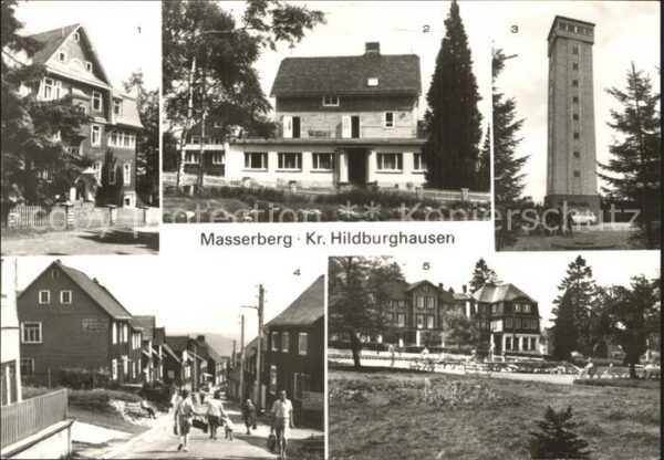 Masserberg Augenheilstätte Rennsteigwarte Rennstei