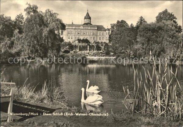 Wiesenburg Mark Ehemaliges Schloss Erich Weinert Obersc