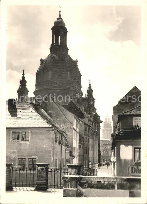 Dresden Frauenkirche vor der Zerstörung