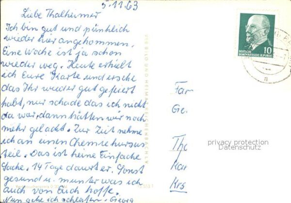 Berlin Karl Marx Allee HO Gaststätte Frankfurt – Bild 2