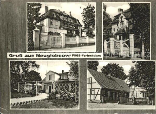Neuglobsow FDGB Ferienheime