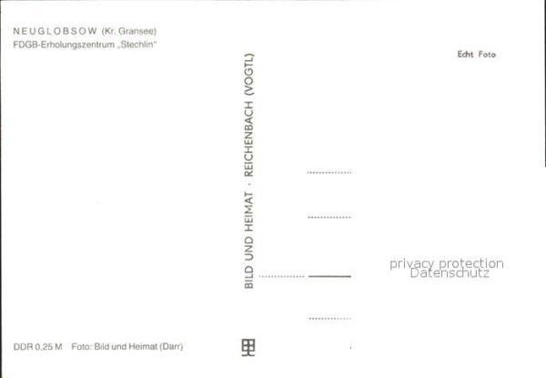 Neuglobsow FDGB Erholungszentrum Stechlin – Bild 2