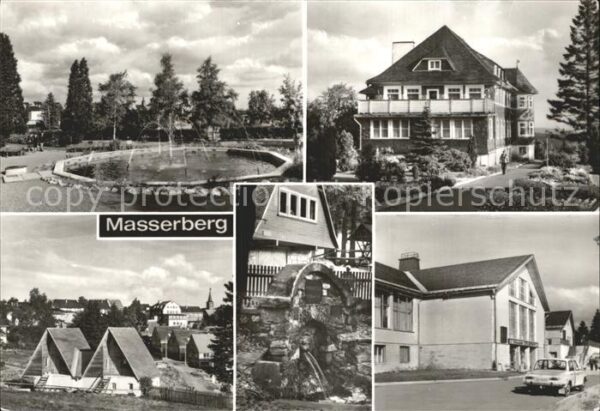 Masserberg Kurpark Augenheilstätte Werraquelle FDG