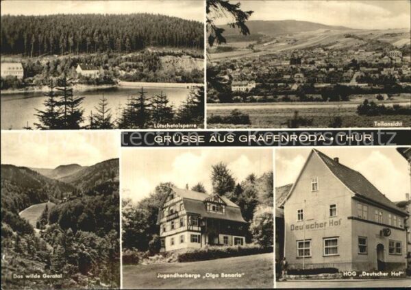Graefenroda Lütschetalsperre Panorama HOG Deutscher