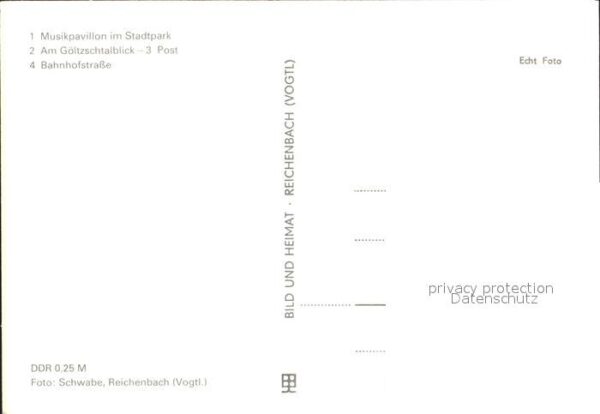 Reichenbach Vogtland Musikpavillon Stadtpark Göltzschtalblic – Bild 2